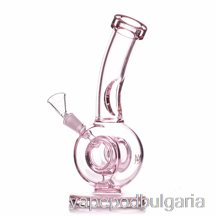 Vape 10000 Дръпки Mj Arsenal Saturn Mini Bong Pink Rosewood